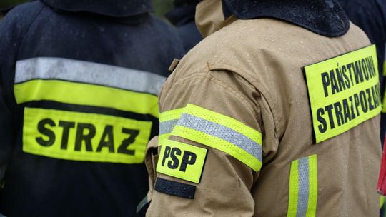 Na szczęście skończyło się na strachu. Mieszkańcy sami ugasili zarzewie ognia