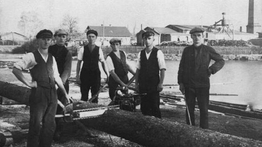 Na ulicy Tartacznej wióry leciały aż miło. Tak wyglądał stary tartak. ZDJĘCIA Na ulicy Tartacznej wióry leciały aż miło. Tak wyglądał stary tartak. ZDJĘCIA