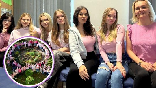 Najbardziej różowa klasa w Zespole Szkół nr 3. ZDJĘCIA