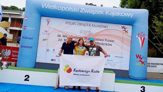 Nasi z medalami na mistrzostwach Polski w kajakarstwie klasycznym