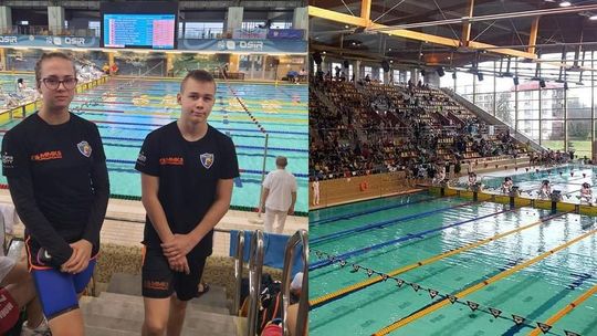 Natalia Skrzypczak i Szymon Skrzypiec z MMKS-u startowali w mistrzostwach Polski w pływaniu