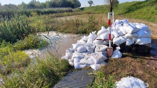 Nie ma zagrożenia dla oczyszczalni ścieków i Pogorzelca