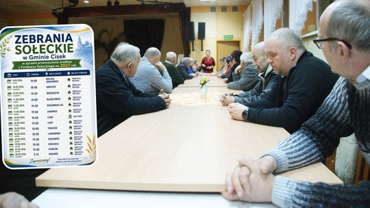 Niebawem ruszają wrześniowe cykle spotkań w sołectwach