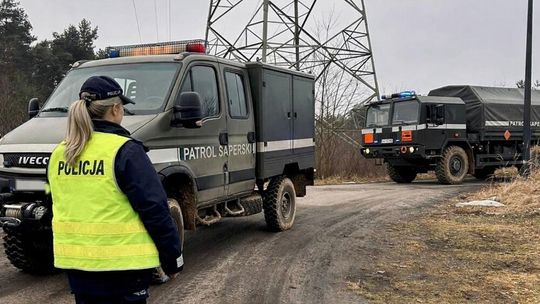 Niebezpieczne znalezisko w Bierawie. Na żwirowni odkryto niewybuch Niebezpieczne znalezisko w Bierawie. Na żwirowni odkryto niewybuch