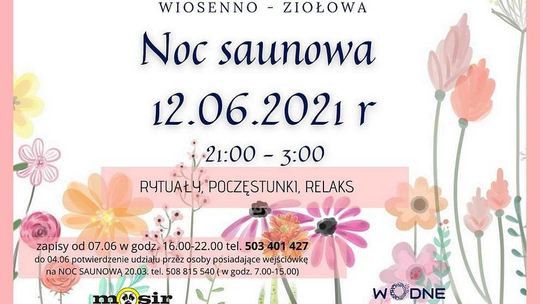 Noc saunowa w kędzierzyńskim Wodnym oKKu