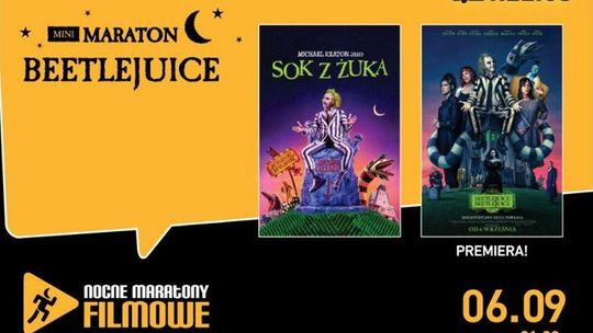 Nocny maraton filmowy "Beetlejuice" w kinie Helios