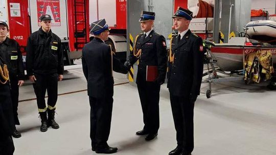 Nowi dowódcy Jednostki Ratowniczo-Gaśniczej nr 1 w Kędzierzynie-Koźlu