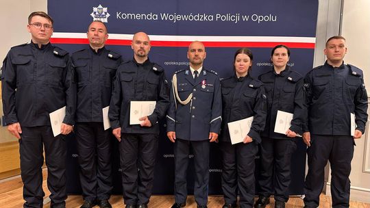 Nowi funkcjonariusze policji w Kędzierzynie-Koźlu. ZDJĘCIA