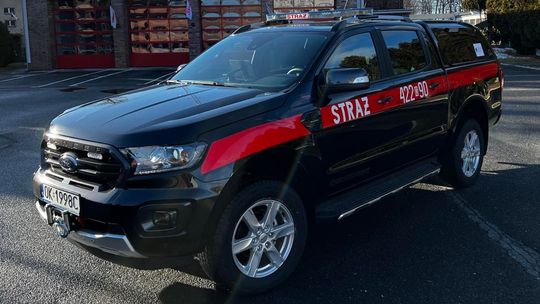 Nowy nabytek strażaków prezentuje się wyśmienicie