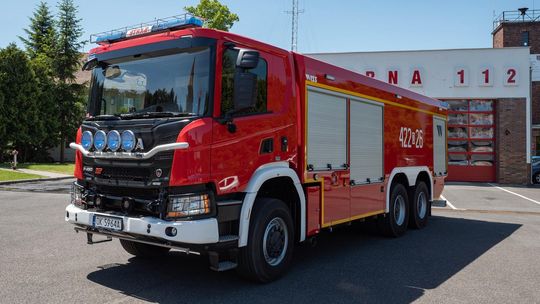 Nowy wóz jest już gotowy do akcji. Robi wrażenie. Zdjęcia