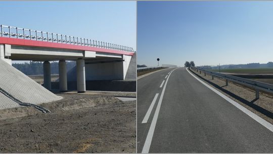 Obwodnica Kędzierzyna-Koźla - wiadukt w ciągu ulicy Szpaków oddany do ruchu