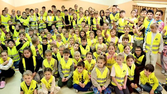 „Odblaskowa szkoła” – kreatywność, bezpieczeństwo i wielkie emocje