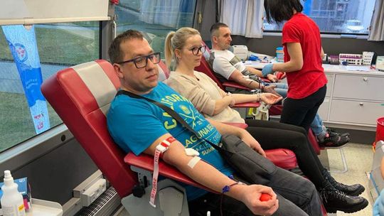 Oddali krew i wzięli udział w losowaniu gadżetów ZAKSY