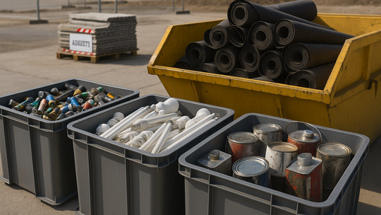 Odpady niebezpieczne w domu i na budowie – jak się ich legalnie pozbyć?
