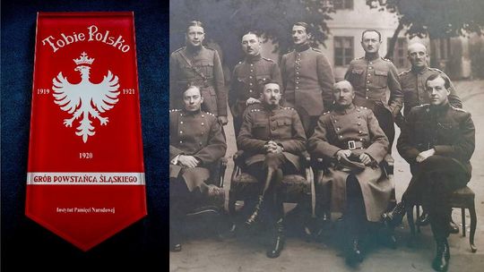 Odznaczenie grobu inspektora Wiktora Ludwikowskiego znakiem pamięci „Tobie Polsko”