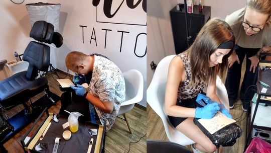 Oni już wiedzą jak zrobić dziarę. ZDJĘCIA