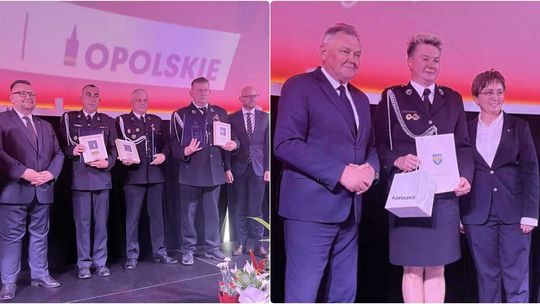 Opolskie dziękuje strażakom. Wśród wyróżnionych reprezentanci naszego powiatu