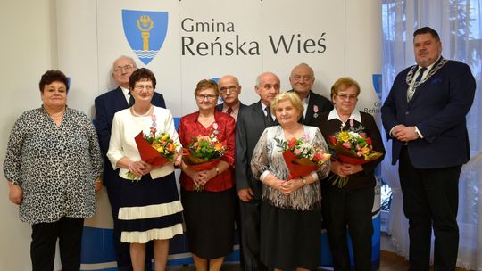 Osiem par z gminy Reńska Wieś przeżyło ze sobą pół wieku