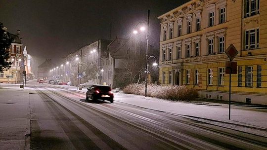 Ostrzeżenie dla powiatu przed intensywnymi opadami śniegu