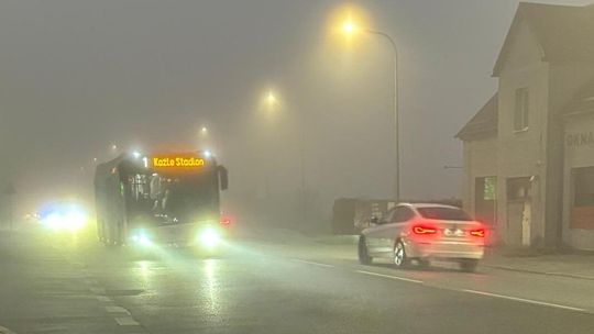Ostrzeżenie meteorologiczne przed gęstą mgłą!