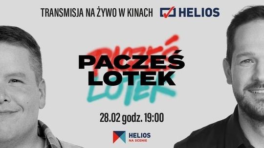 Pacześ & Lotek Tour transmisja na żywo stand-upu w Heliosie