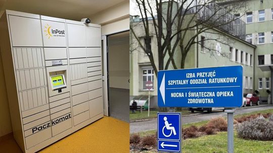 Paczkomat w szpitalu w Koźlu – udogodnienie dla pacjentów i ich bliskich