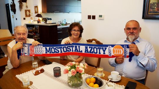 Państwo Pietrzyk przekażą miastu i kibicom pamiątki po Mostostalu-Azoty