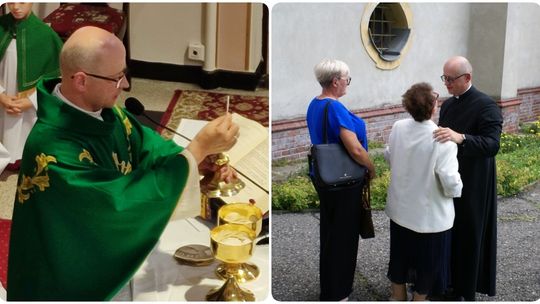 Parafia w Polskiej Cerekwi dziękowała ks. Dariuszowi Pazdanowi SChr za posługę. ZDJĘCIA