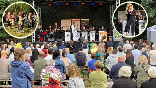 Park w Sławięcicach zabrzmiał muzyką. Big Roll Band „Wśród zieleni”. ZDJĘCIA
