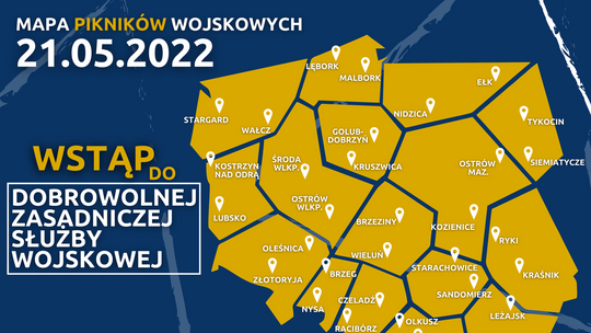 Piknik wojskowy zachęcający do dobrowolnej zasadniczej służby