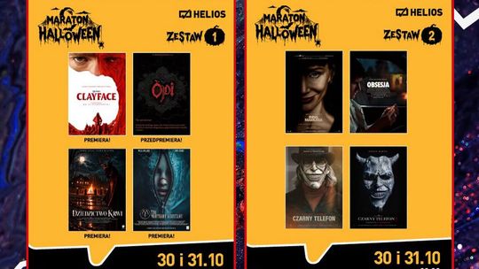 Podwójny maraton horrorów Halloween w kinie Helios