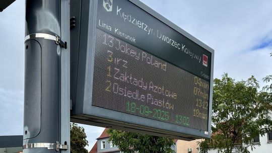 Pojawią się nowe tablice elektroniczne na przystankach MZK. Sprawdź gdzie