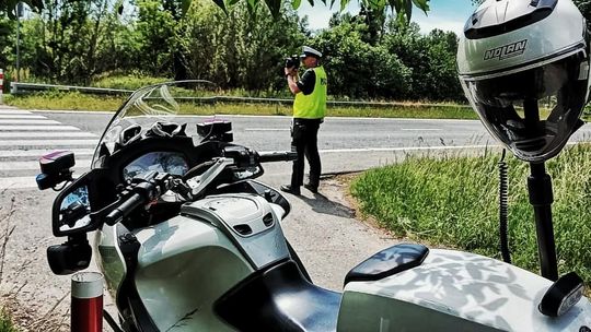 Policjanci przeprowadzili akcję "Bezpieczny motocyklista"