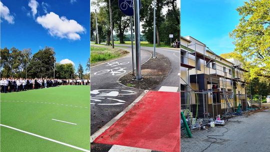 Półroczne podsumowanie najważniejszych inwestycji powiatu