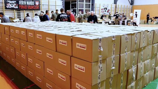 Ponad 800 paczek jedzie do rodaków na Litwę