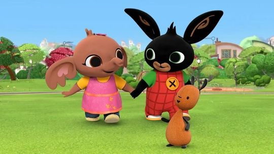 Poranek filmowy w Heliosie. Seans bajek z serii "Bing"