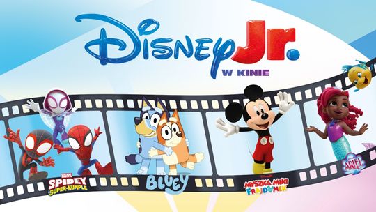 Poranek filmowy w Heliosie. Seans bajek z serii Disney Junior Poranek filmowy w Heliosie. Seans bajek z serii Disney Junior