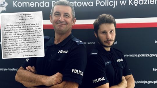 Skradziony portfel wrócił do właścicielki. Seniorka podziękowała policji za sprawną interwencję