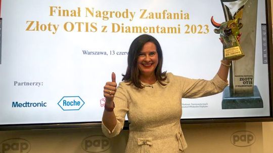 Poseł Violetta Porowska została nagrodzona „Bykiem Zdrowia"