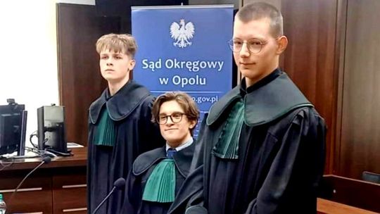 "Potyczki Prawne" w Sądzie Okręgowym w Opolu. Kozielscy licealiści wypadli najlepiej