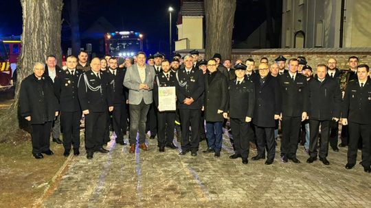 Pożegnanie Jana Greinerta, strażaka z OSP KSRG Mechnica-Kamionka. Czas na zasłużoną emeryturę