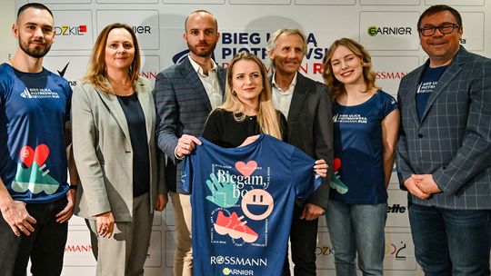 Premiera nowej koszulki na Bieg Ulicą Piotrkowską Rossmann Run