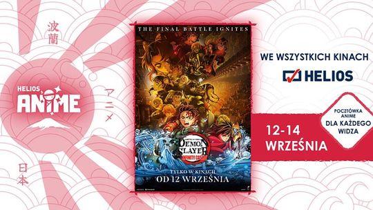 Projekt Helios Anime. Pokazy filmu "Demon Slayer"
