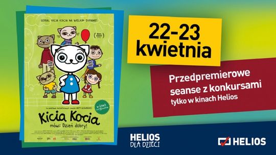 Przedpremierowe seanse bajek "Kicia Kocia" z konkursami