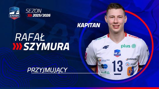 Rafał Szymura nowym kapitanem ZAKSY!