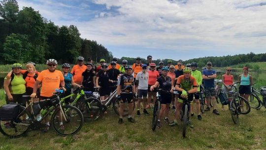 Rajd rowerowy z klubem "Koziołek" w poszukiwaniu Utopca