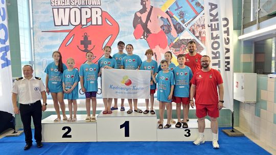 Ratownicy z MUKS WOPR Kędzierzyn-Koźle wrócili z rekordami i medalami. ZDJĘCIA
