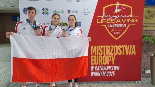 Ratownicy z MUKS WOPR Kędzierzyn-Koźle z medalami na mistrzostwach Europy