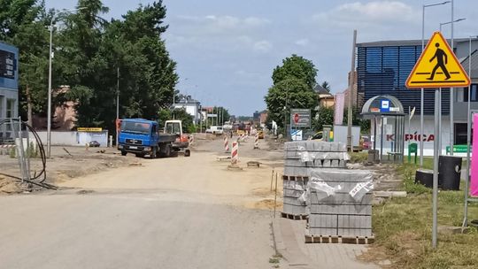 Remont ulicy Wyspiańskiego wzbudza emocje. Prace idą zgodnie z planem