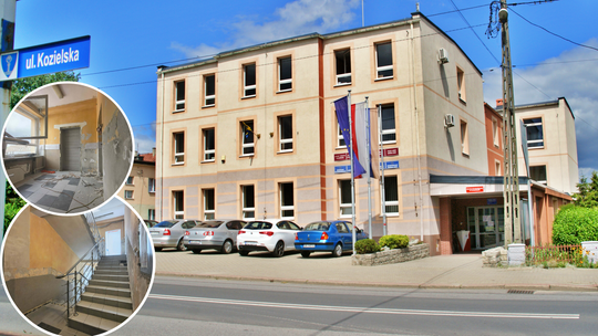 Remont Urzędu Gminy Reńska Wieś wchodzi w newralgiczny etap. ZDJĘCIA